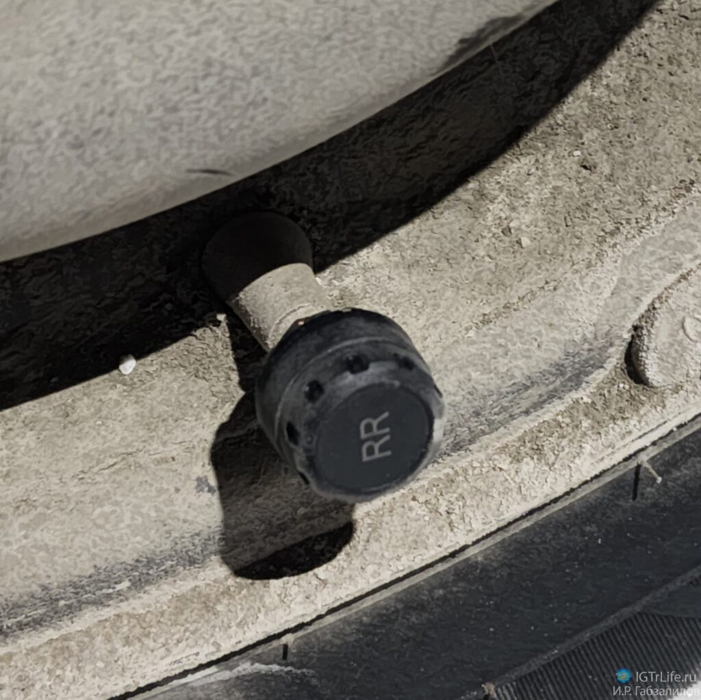 Датчики давления в шинах DUDUAUTO на Nissan Note