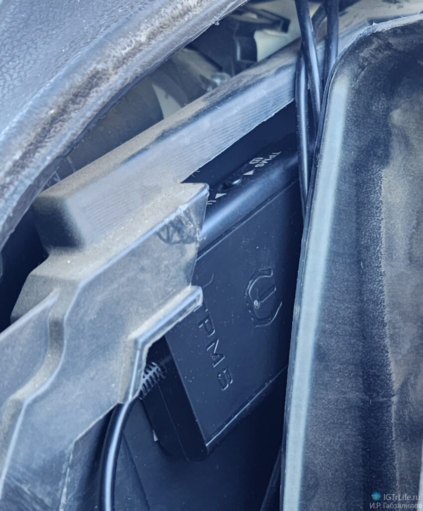 Датчики давления в шинах DUDU7 в Nissan Note
